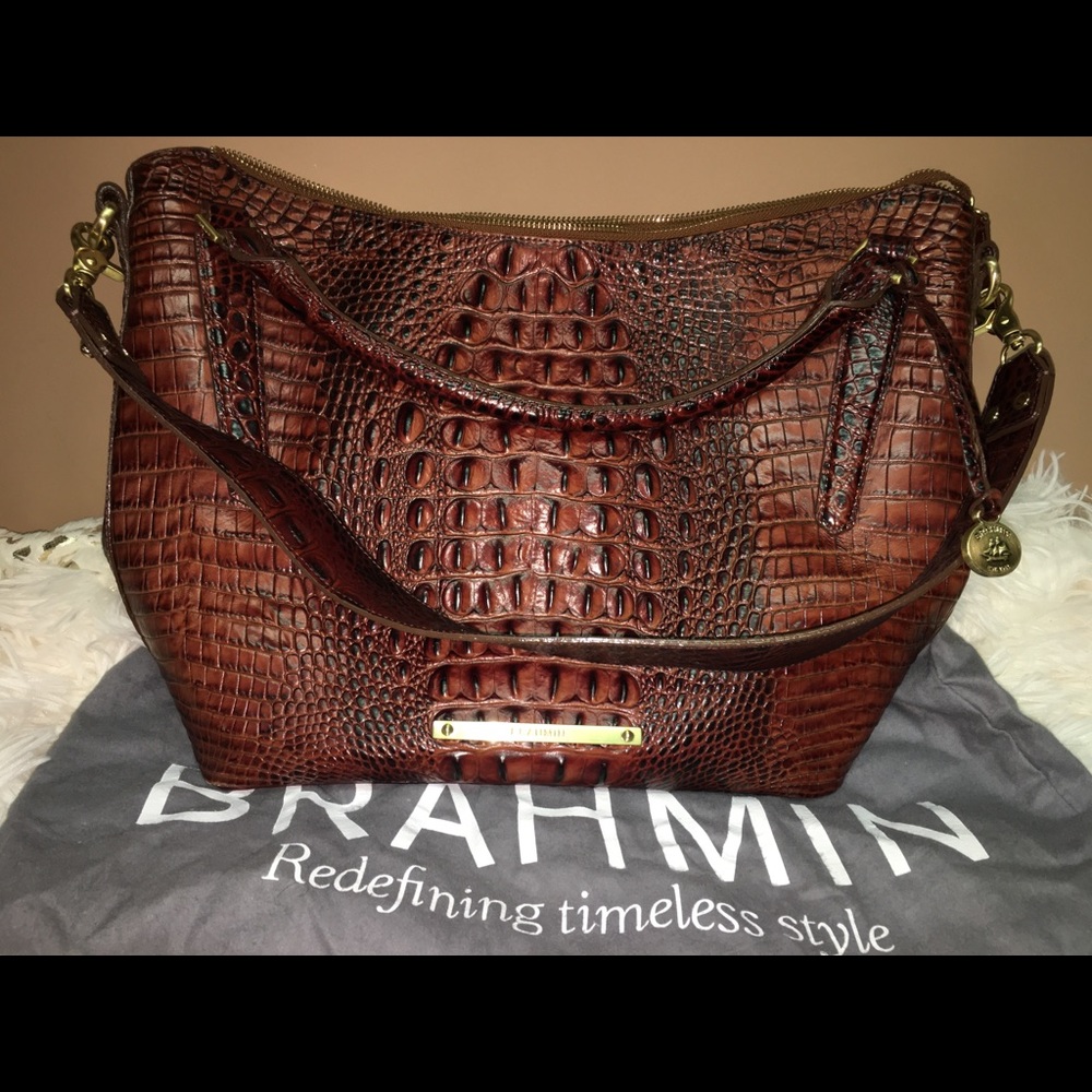 Brahmin Tote! Please see pics for wear!